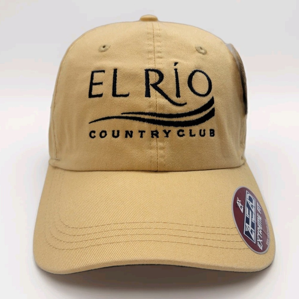 El Rio Country Club Golf Hat Ahead Jack Nicklaus Mexico Strapback Cap‎ Yellow